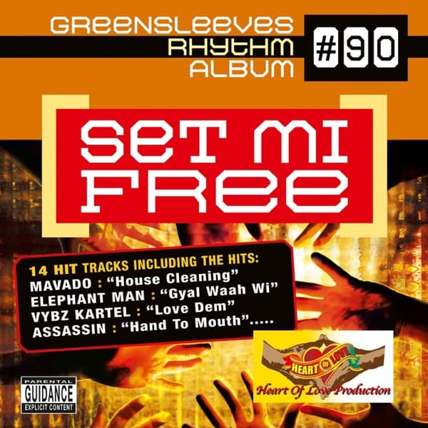 Greensleeves Rhythm Album #90: Set Mi Free artwork